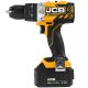 JCB Fúrókalapács kefementes 18BLCD-2-E, 2 db akkumulátorral, táskával