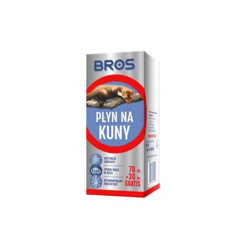 Bros nyestriasztó folyadék, 70+30ml